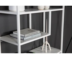 Venture Design Knygų spinta Plienas Balta