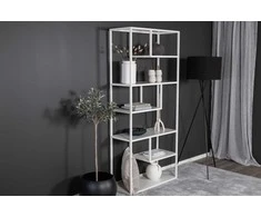 Venture Design Knygų spinta Plienas Balta