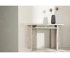 Venture Design Konsolinis stalas, Ålesund, 40x120 cm, Bėžis