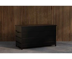 Venture Design Laikymo dėžė, Nisis, juoda, aliuminis