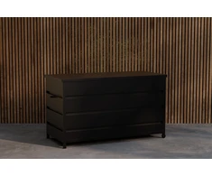 Venture Design Laikymo dėžė, Nisis, juoda, aliuminis