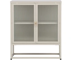 Venture Design Laikymo spintelė Garis smėlio spalvos, stiklas, plienas