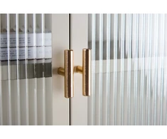Venture Design Laikymo spintelė Garis smėlio spalvos, stiklas, plienas
