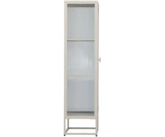 Venture Design Laikymo spintelė Garis smėlio spalvos, stiklas, plienas