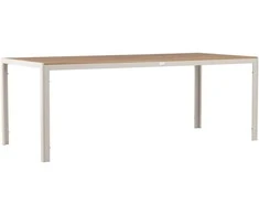Venture Design Lauko stalas, Break, 205x90 cm, Bežinis