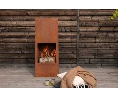 Venture Design Lauko židinys, Bastian, 50x20x120 cm, Oranžinė
