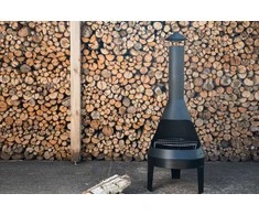 Venture Design Lauko židinys/grilis, Marongo, ø55 cm, juodas