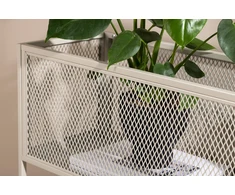 Venture Design lentyna, Netz Flower, 30x80x110 cm, Bėžinės spalva
