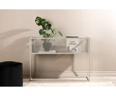 Venture Design lentyna, Netz Flower, 30x80x110 cm, kreminė spalva