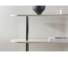 Venture Design Lentyna Zino 120x30x116 cm Balta