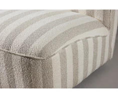Venture Design Lounge kėdė 70x68 cm smėlio spalvos audinio apmušalas