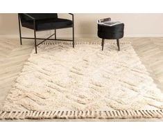 Venture Design Medvilninis kilimas, Hilma, 230x160 cm, Beždžio spalva