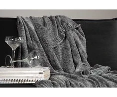 Venture Design Metinis kilimas, Ally, 130x170 cm, Tamsiai pilka