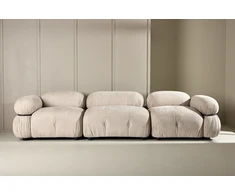 Venture Design Modulinė sofa Mika kampinė 68x64 cm smėlio spalvos