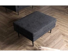 Venture Design Otomano, Boom, 90x70x49 cm, Juoda