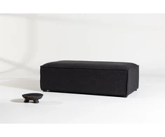 Venture Design Otomano, Gillholmen Pufas, 112x60x37 cm, Juoda