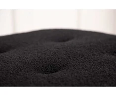 Venture Design Ottomanas/Pufas, Salina, 59x59x40 cm, Juoda