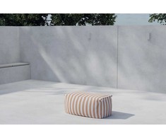Venture Design Ottomanas Redang 75x40x33 cm persikinė, audinys