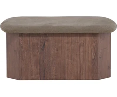 Venture Design Pufas Todd, 88x59x42 cm, rudas