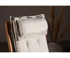 Venture Design Pagalvė su pagalve, 5 padėčių pagalvė, 46x116 cm, baltos spalvos