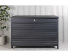 Venture Design Pagalvėlių dėžė Tiana 150x90x101 cm Juoda