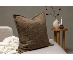 Venture Design Pagalvės užvalkalas, Tuva Teddy kailis, 60x60 cm, rudas