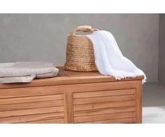 Venture Design Pagalvių dėžė, Trento, 70x130x46 cm, Natūrali, Tikas