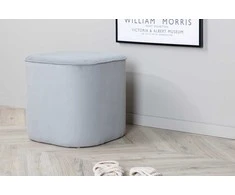 Venture Design Pėdkeltuvas, Piff Pouf, 41x44 cm, Pilka