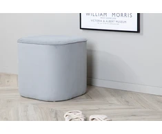 Venture Design Pėdkeltuvas, Piff Pouf, 41x44 cm, Pilka