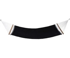 Venture Design Pendanti Pakabinamas Hamakas, Hedvig Double, 140x200 cm, Juodas