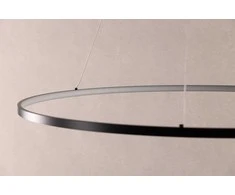 Venture Design Pendelinė lempa, Rödäng x Josefin Lustig, 100x6 cm, Juoda