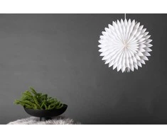 Venture Design Pendelinė lempa, Storlien, 46 cm, Balta