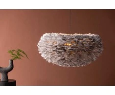Venture Design Pendentinė lempa, Nicola X-Large, 36x75 cm, Pilka