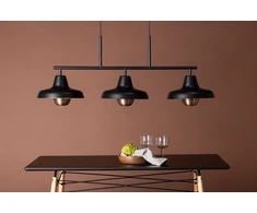 Venture Design Pendentinė lempa, Stöten, 48x112 cm, Juoda