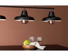 Venture Design Pendentinė lempa, Stöten, 48x112 cm, Juoda