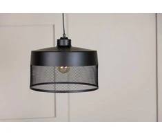 Venture Design Pendentinė lempa, Toulon, 33x24 cm, Juoda