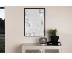 Venture Design Plakatas, Baltais rožėmis, 50x70 cm, Balta