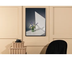 Venture Design Plakatas, gėlės, 50x70 cm, Balta