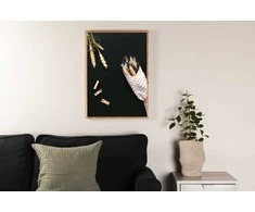 Venture Design Plakatas, Gėlės ant stalo, 30x40 cm, Juoda