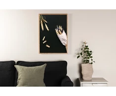 Venture Design Plakatas, Gėlės ant stalo, 70x100 cm, Juoda