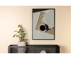 Venture Design Plakatas, kava, 50x70 cm, Balta