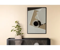 Venture Design Plakatas, kava, 70x100 cm, Balta