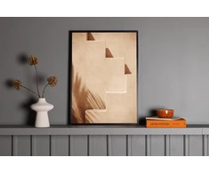 Venture Design Plakatas, laiptai, 30x40 cm, kreminė