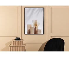 Venture Design Plakatas, Mediniai Blokai, 50x70 cm, kreminė
