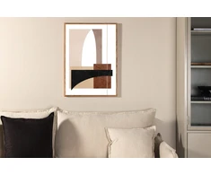 Venture Design Plakatas, Medžiaga, 50x70 cm, Ruda