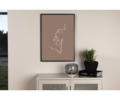 Venture Design Plakatas, Silueta, 70x100 cm, Ruda