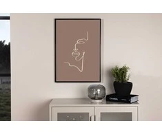 Venture Design Plakatas, Silueta, 70x100 cm, Ruda