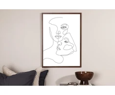 Venture Design Plakatas, Veidai, 70x100 cm, Balta