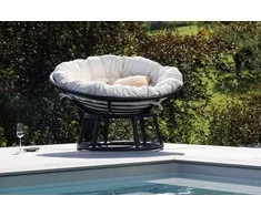 Sofa Venture Design Poilsio kėdė, Bonnie, 101x91x115 cm, Juoda