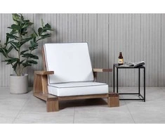 Sofa Venture Design Poilsio kėdė, Daria, 92x70x100 cm, Ruda